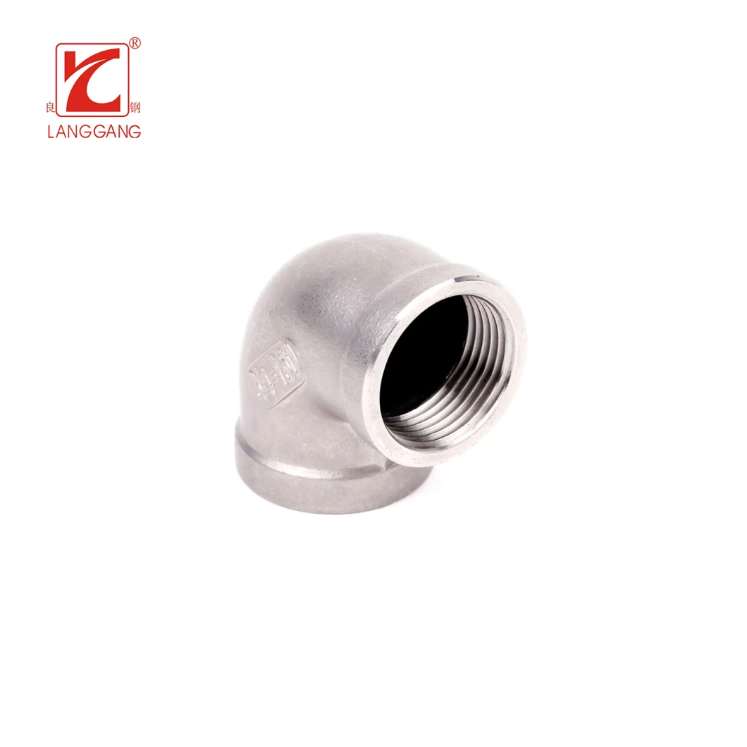 Hot Sale Stainless Steel Inox Elbow Pipe Fitting Thread Bsp NPT