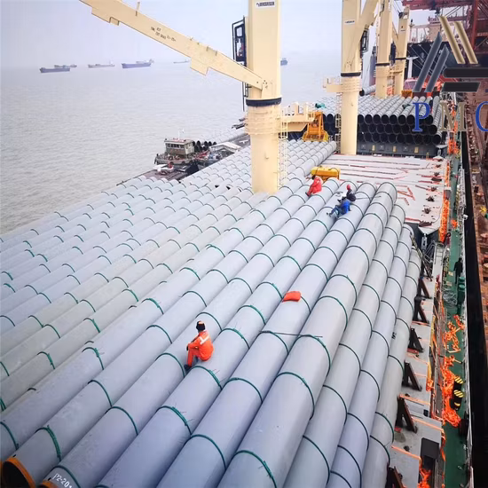 공장 공급 API 5L X-65 Psl2 나선형 용접 파이프 SSAW LSAW ERW 탄소강 라인 파이프